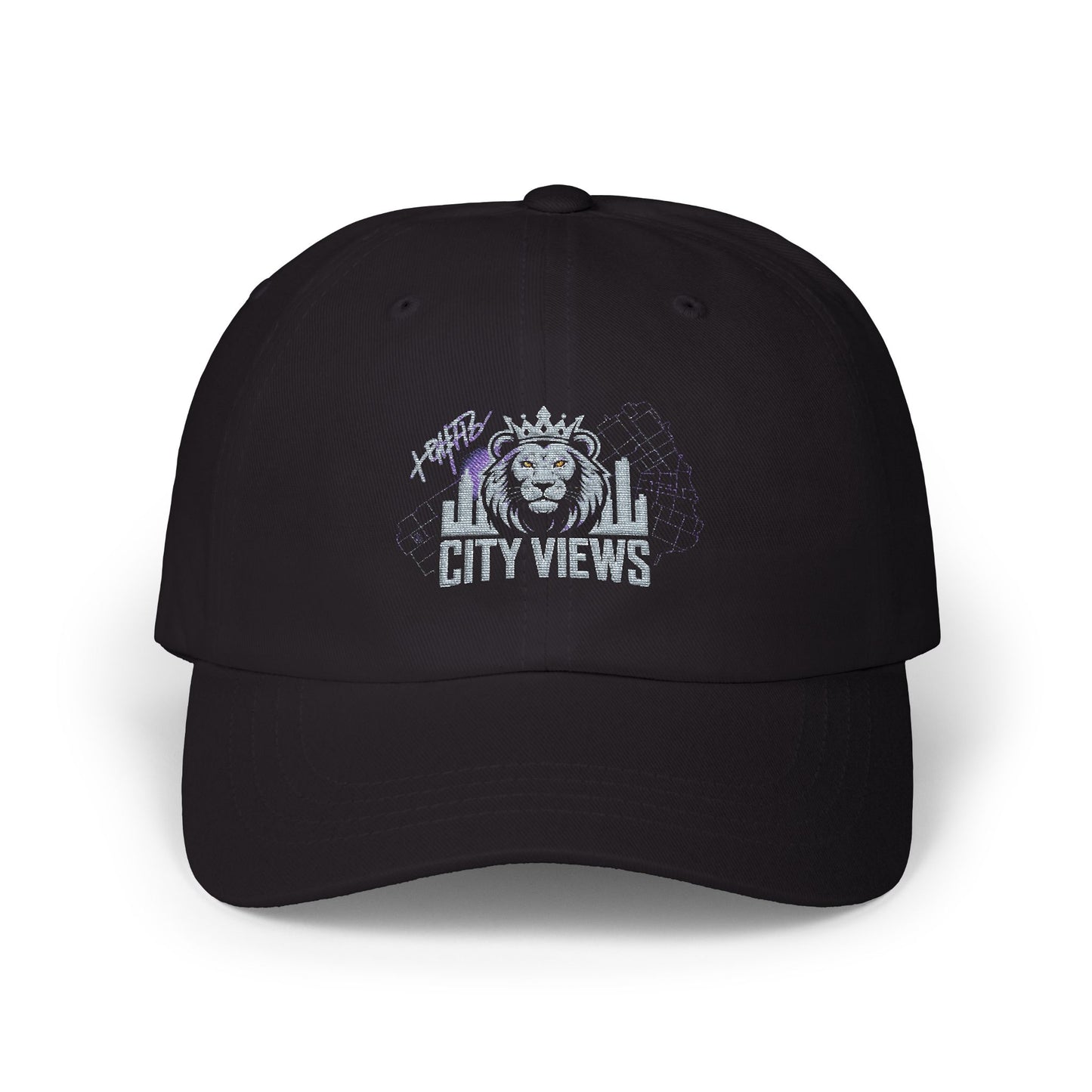 Dad Cap Lion Embroidered Hat